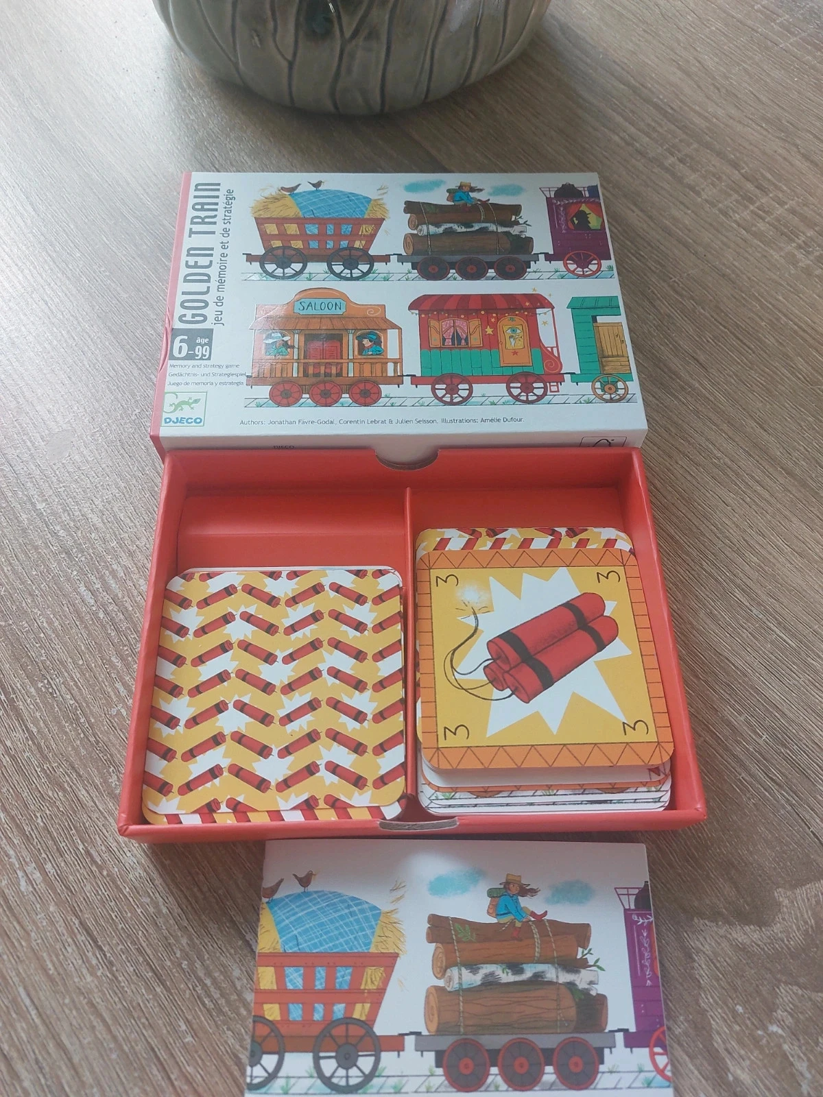 Jeu Djeco Golden Train en état neuf 🌸 – photo 2